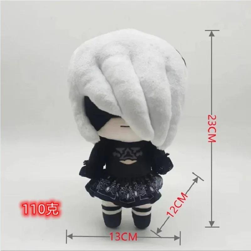 Nier:Automata 2b Plush Doll Anime Game Movie Model Dolls Cartoon Stuffed Toys Children Toys Christmas Animal Cartoon Doll Gift