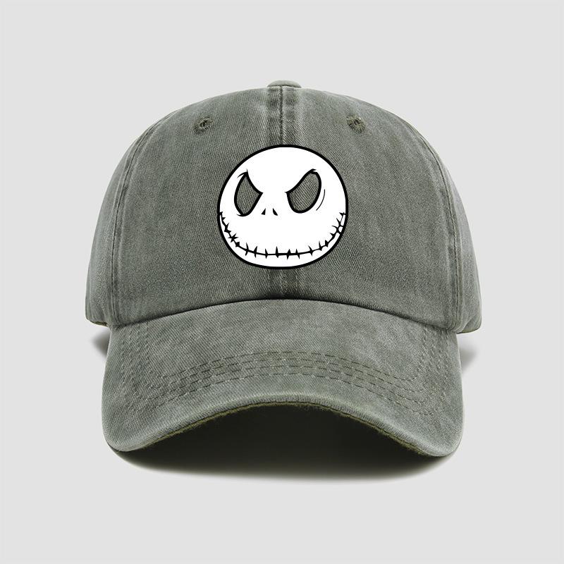 The Nightmare Before Christmas Jack Skully Cap - Unisex Soft Duckbill Hat
