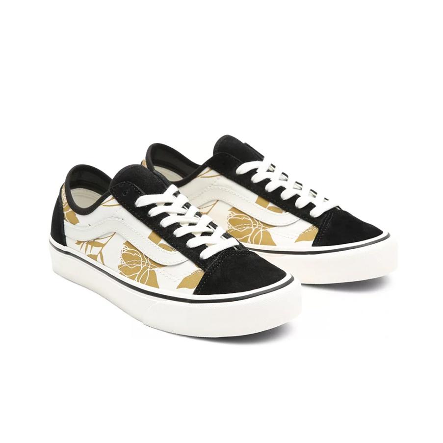 Vans Style 36 Island Floral Decon Sf Lightweight Breathable Low-Top Skate Shoes Unisex Sneaker Black VN0A3MVL4V4