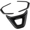 Korlot Carbon Fiber Style Interior Steering Wheel Cover Trim for Chevrolet Trailblazer 2021-2026,Trax 2024-2026