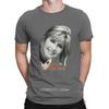 Australian Pop Female Singer Man's TShirt Olivia Newton John Short Sleeve Fabric T Shirt Funny High Quality Birthday Gifts