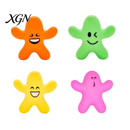 Man Squeeze Toy Cartoon Expression Stress Relief Flour Sensory Soft Stretch Anxiety Relieving Party Favors Fidget