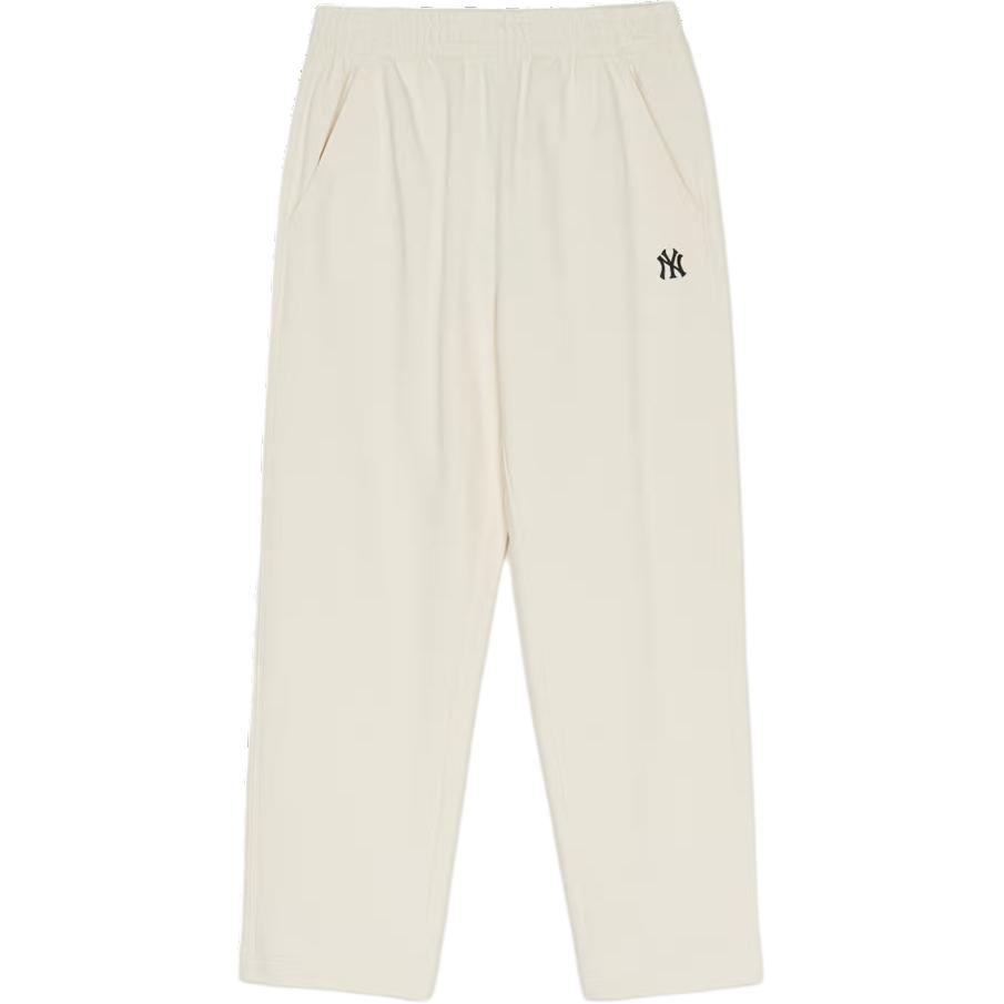 

New MLB New York Yankees Casual Pants Unisex Beige 3APTB0751-50CRS M