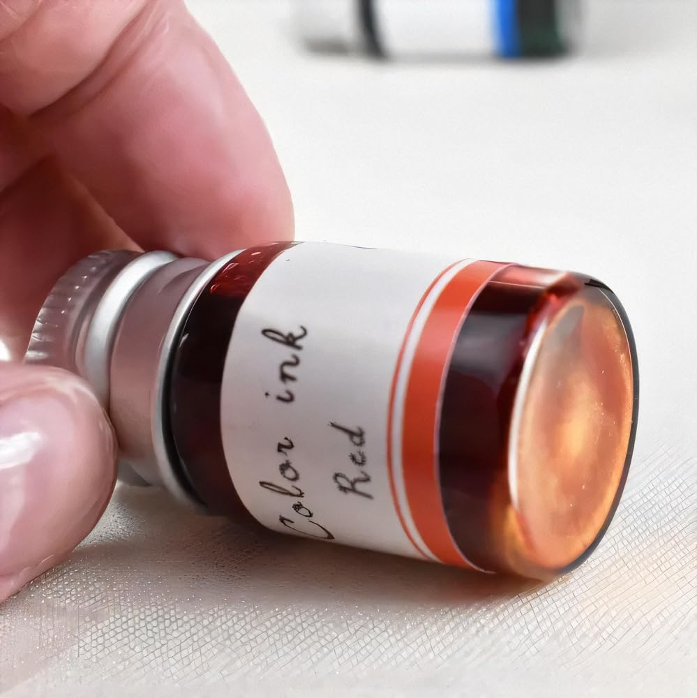 Four Cart Cute Handmade Glass Pen, Pink 4-Color Pen