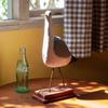 Dalton The Gulls C: Spend Carefree Time with a Stupid Bird, Seagull, Polyresin Statue, Beach Ornament, 37cm High, 23.5cm Wide, 90cm Deep, NB-0605C