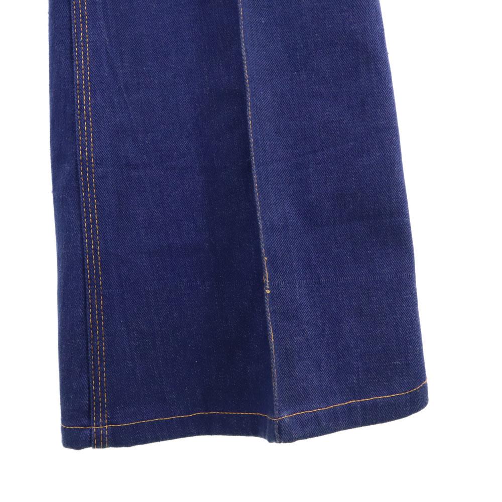 Lee 80s Boot cut denim pants Blue Flared bell-bottom jeans Women Used