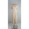 Women's Summer Solid Color Temperament High Waist Mid-Length Shirt Dresses