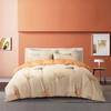 Mercury Home Textiles Apricot Bloom 4-Piece Bedding Set