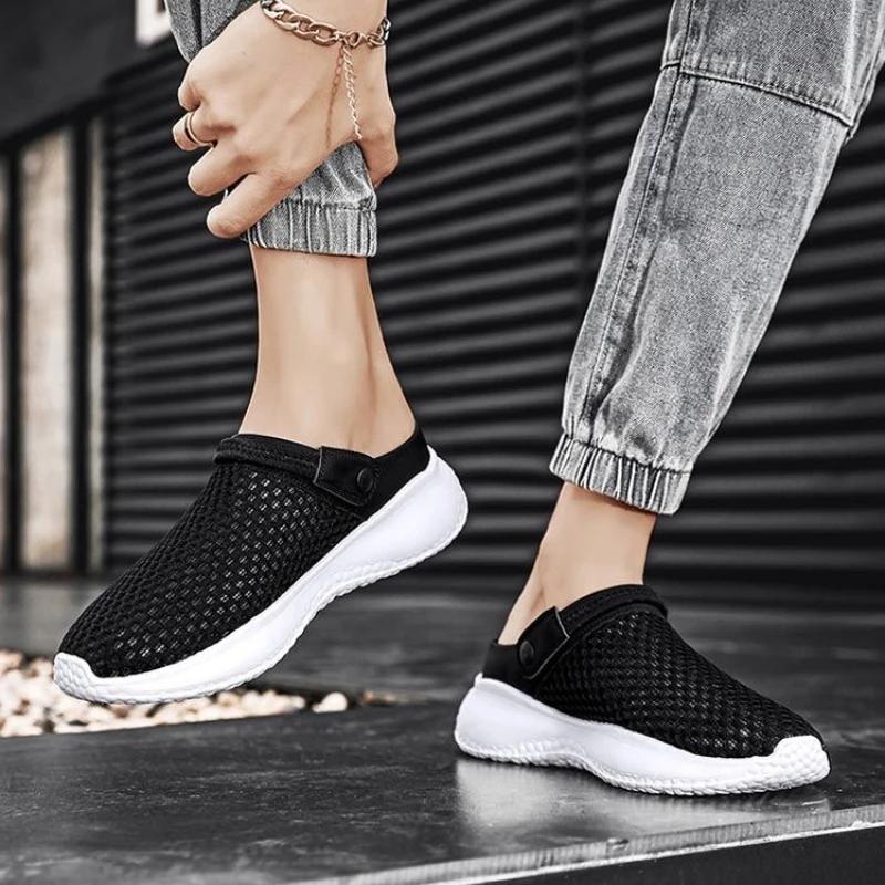 Fashion Trekking Men's Sandal Outdoor Beach Mesh Luxury Designer Expensives New Fashion Summer 2025 Japanese Buy Big Size Sale Male Shoe