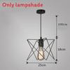 Chandelier Simple Fashion Retro Indoor Industrial Wind Bar Small Iron Lamps Cage