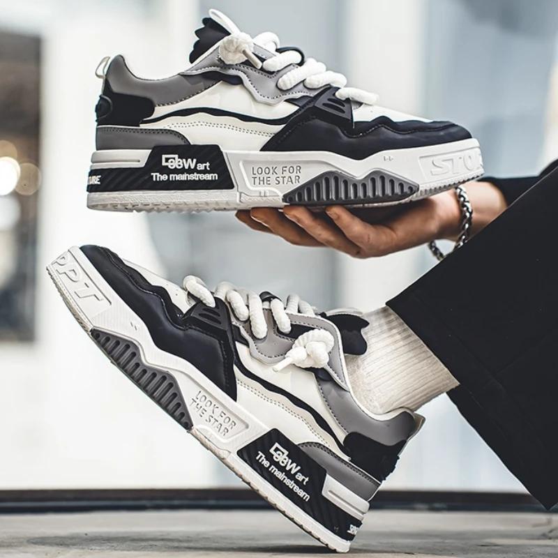 Fashion Luxury Brand sneaker shoes men Fashion Men's sneakers Autumn New Design Comfortable Soft Soled Men Running Shoes Tenis Masculino