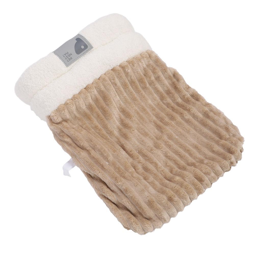 Washable Cat Sleeping Bag Removable Pet Sleeping Sack Comfortable Dog Sleeping Pad  for Cats