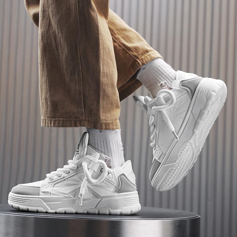 Herren Trendige Dicksohlige Höhenerhöhende Dad Sneakers