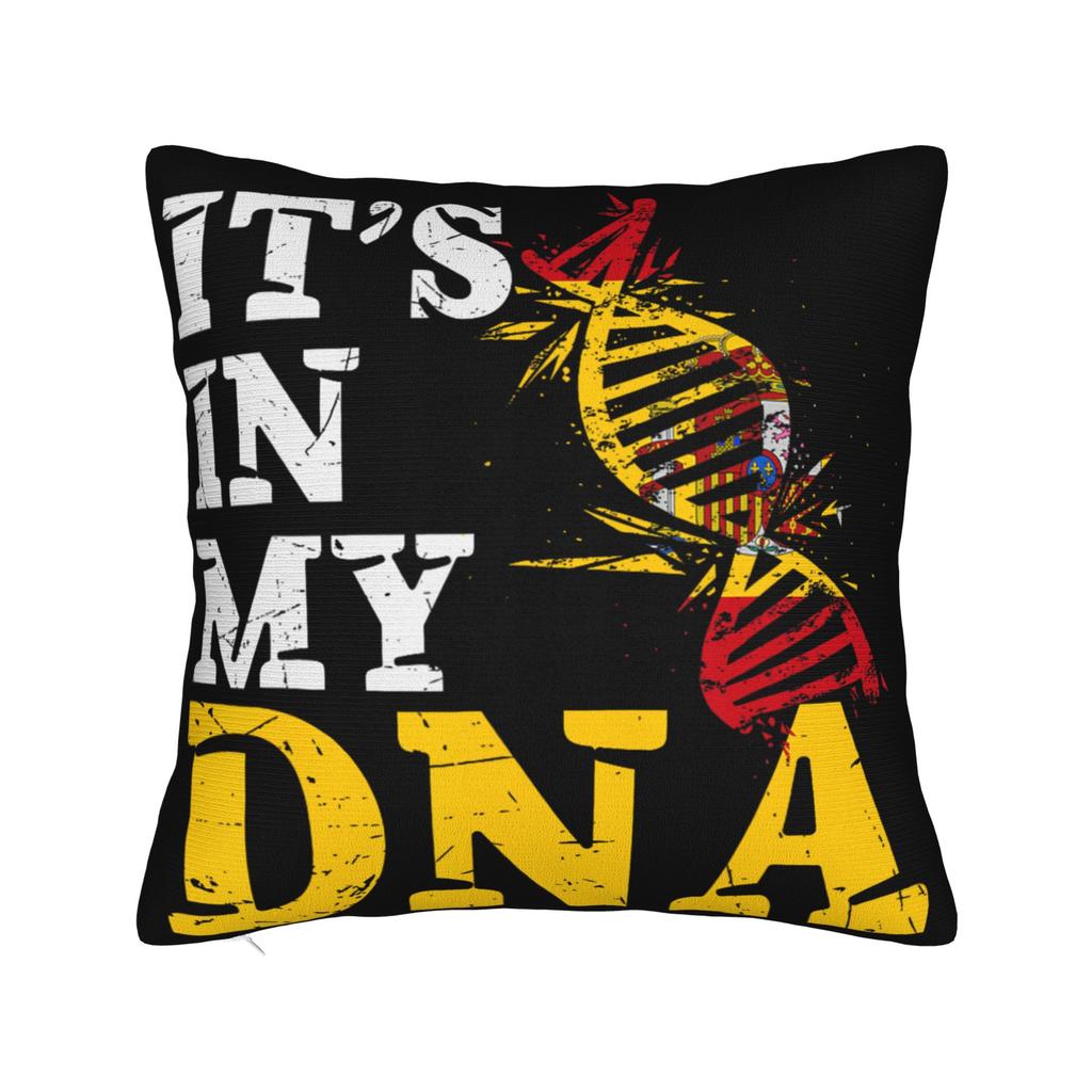 Espana Butterfly Spanish Flag Espanol Spain Spanish Roots Pillow Cover Soft Cushion Cover Pillow Case For Living Room Sofa