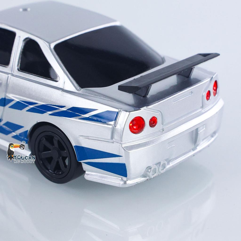 2.4G 1/43 RC Racing Car Radio Controlled High Speed Drift Car Vehicle 4WD RTR Mini Car Toy Battery Lights Gyroscope Gift