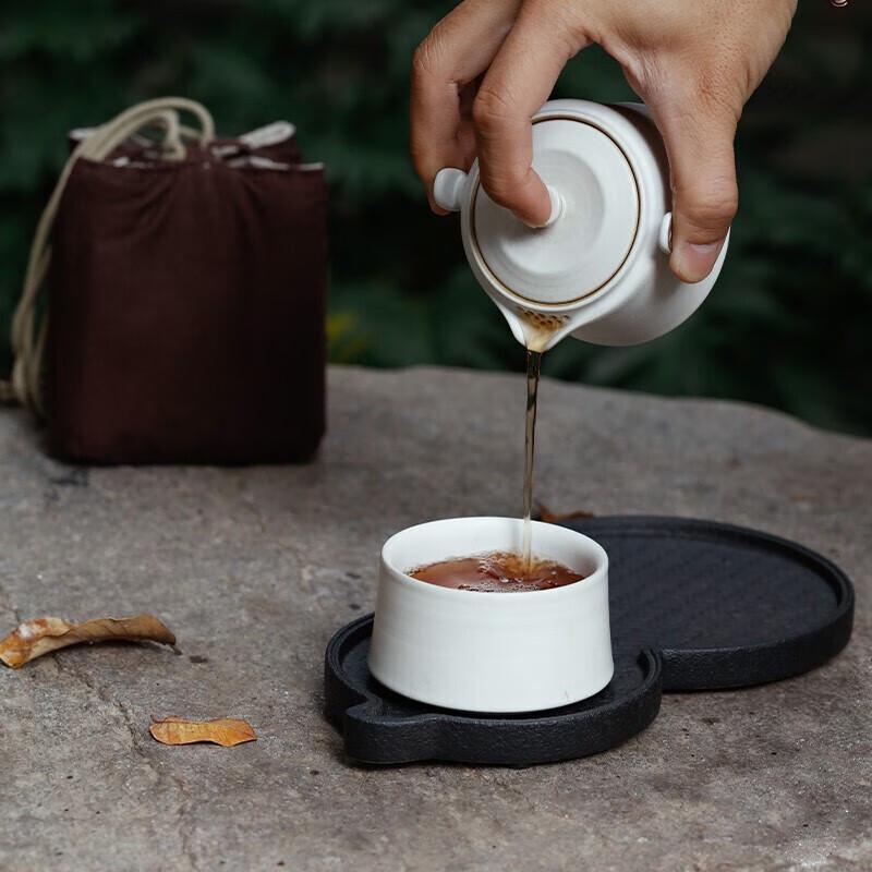 Edenus Portable Ceramic Kung Fu Tea Set