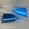 Fits 2013-2016 Ford Kuga/Escape: Daytime Running Fog Light Frame with Lights.