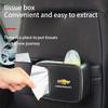 Car interior High-quality car tissue box leather storage box For Chevrolet Trax Cruze Malibu Camaro Cavalier Equinox Orlando  RZ4