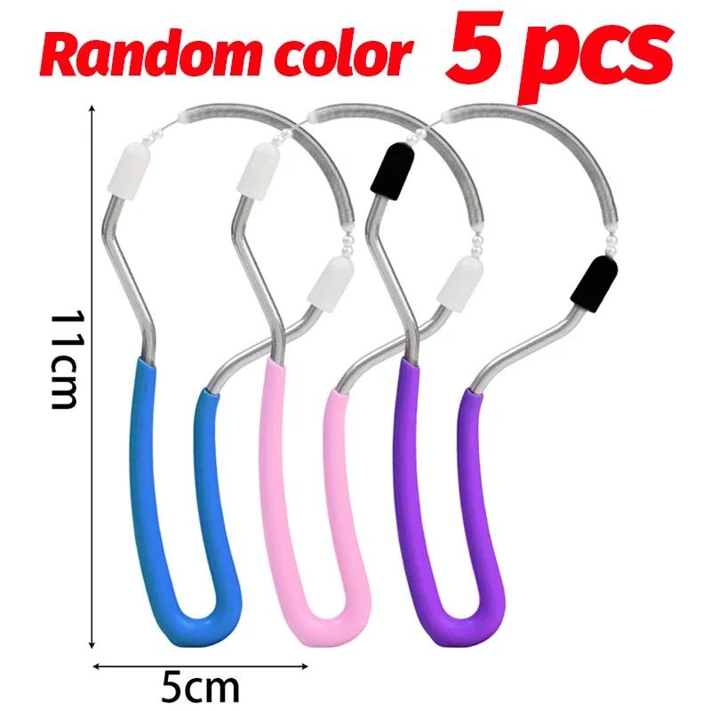 Gesichtsepilierer Feine Haare Flaumhaare Manuell Feder Gesichtsbehaarung Entfernung Schmerzlos Entfernen Unerwünschte Haare auf Oberlippe Kinn Hals Werkzeuge