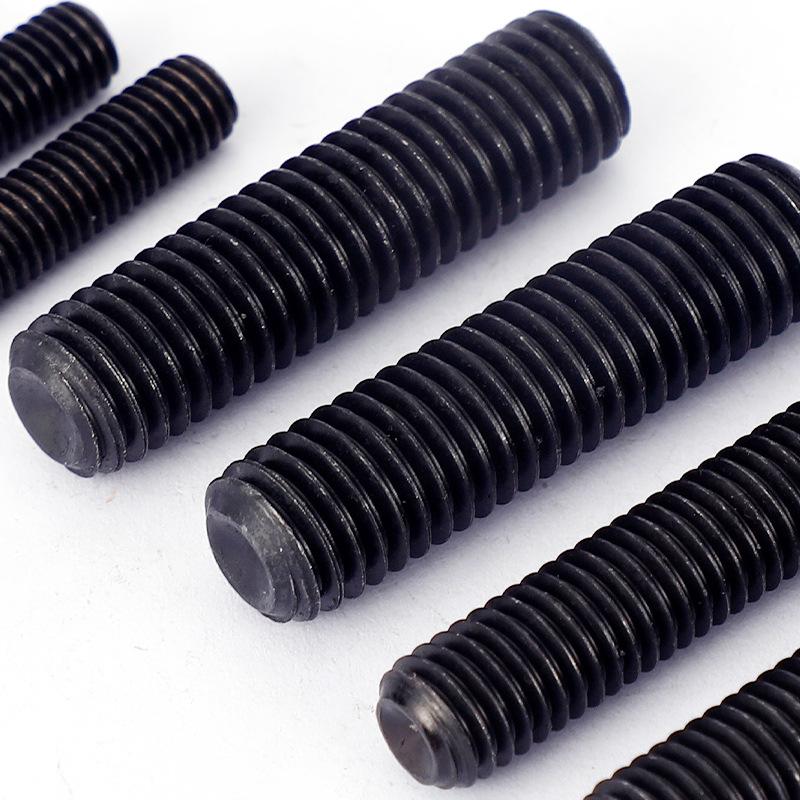 "Śruby dociskowe z gniazdem sześciokątnym bez łba z końcówką wklęsłą klasy 12.9 M3 M4 M5 M6"