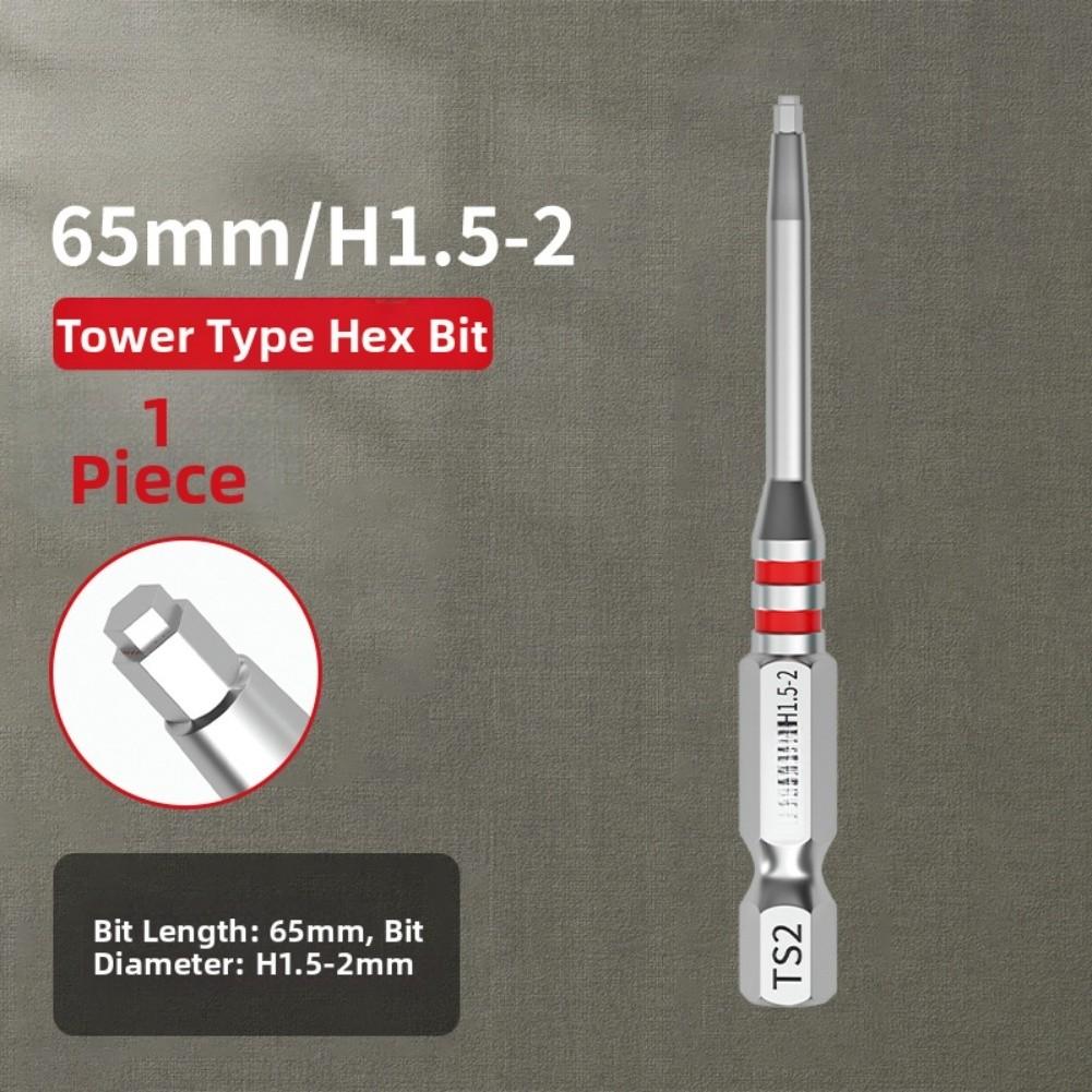 Magnetic Core Screwdriver Bit Set Optimized Torque Transmission