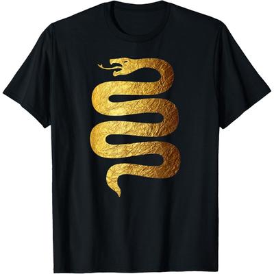 Gold Snake Shirt Reptile Snake T Shirt for & Adults T Shirt