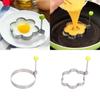 Round Egg Frying Mold Dishwasher Safe Stainless Steel Nonstick Ring For Perfect Sunny Side Up Eggs