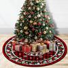 Christmas Tree Skirt Craft Christmas Decorations Cartoon Print Ornaments Christmas Supplies