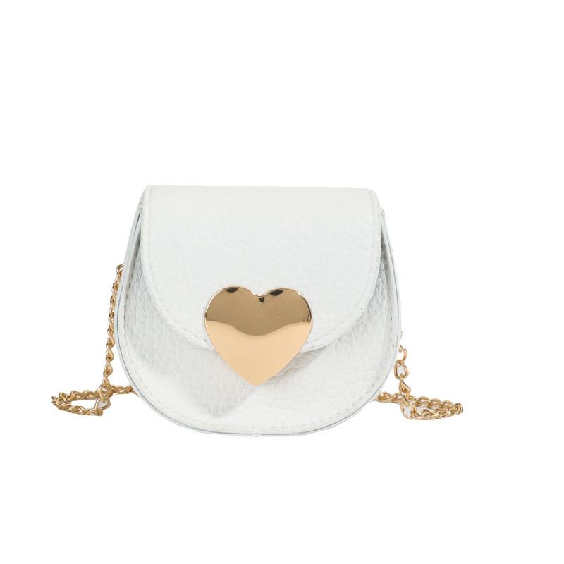 Solid Color Sweet Fresh Girls Casual Small Crossbody Bag For School Play Daily