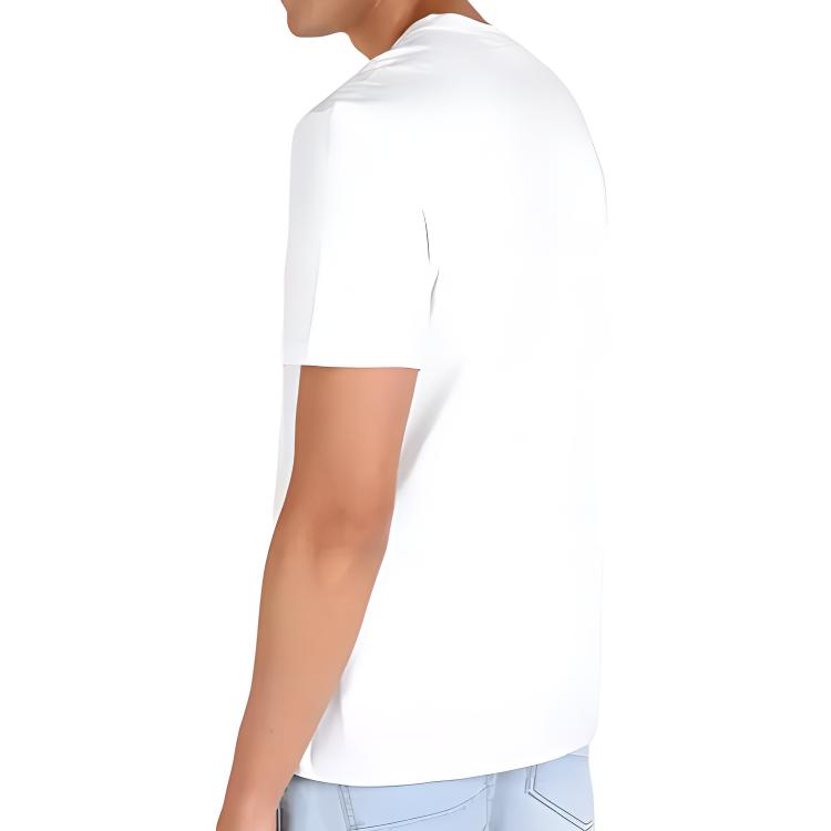 Calvin Klein Ss23 Reissue 90 Series Letter Print Crew Neck Short Sleeve T-Shirt Men T-Shirts White 40IC808-540