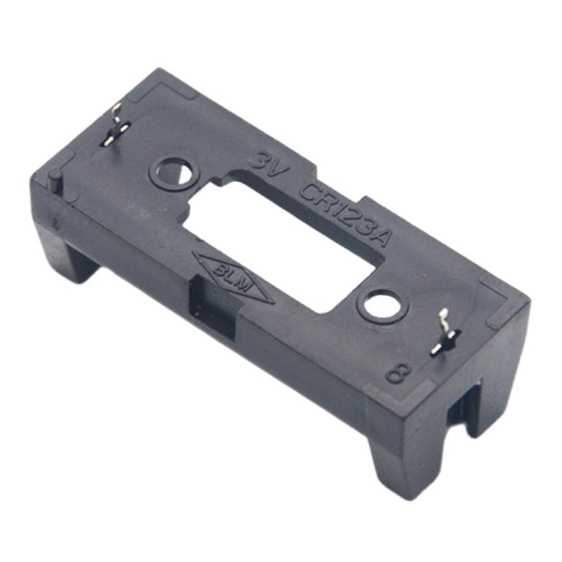 2PCS CR123A 16340 LIR123A Battery Holder 3V Storage Box For PCB Solder Mounting Applications In Electronics And Toys