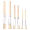 M-Modern-6Pcs Wooden Stencil Brushes For Painting On Wood, Natural Bristle Stencil Brush Art Brushes For Acrylic Paint,(3 Sizes)