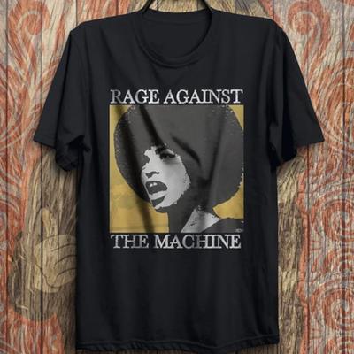 Rage Against the Machine Black VTG T-shirt Unisex Tee All Sizes