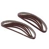 10 Assorted Sanding Sander Belts 330x10mm, 762x25mm, 457x13600 GRIT