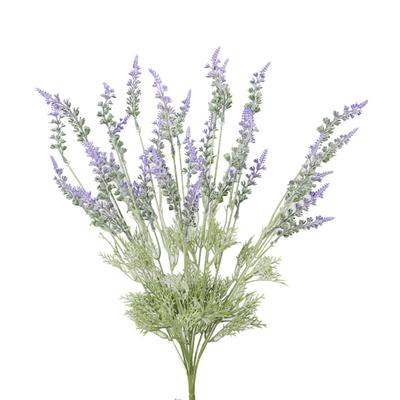 Simulated Lavender Plastic Pastoral Design Simulated Flower Branch Lavender for Home 12 Branches