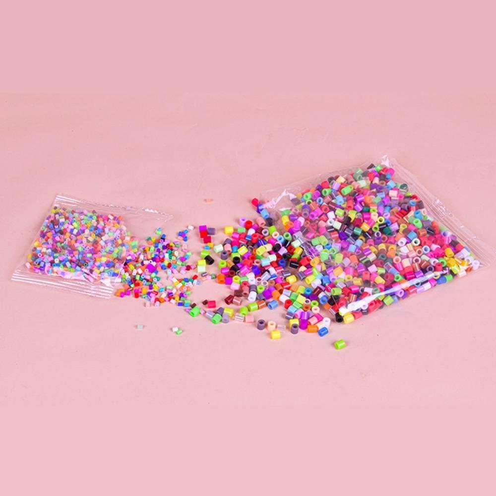 1000 pcs/Bag Rainbow Color Pixel Puzzle Beads Hama Beads Beads Diy Educational Toys  Handmade Gift