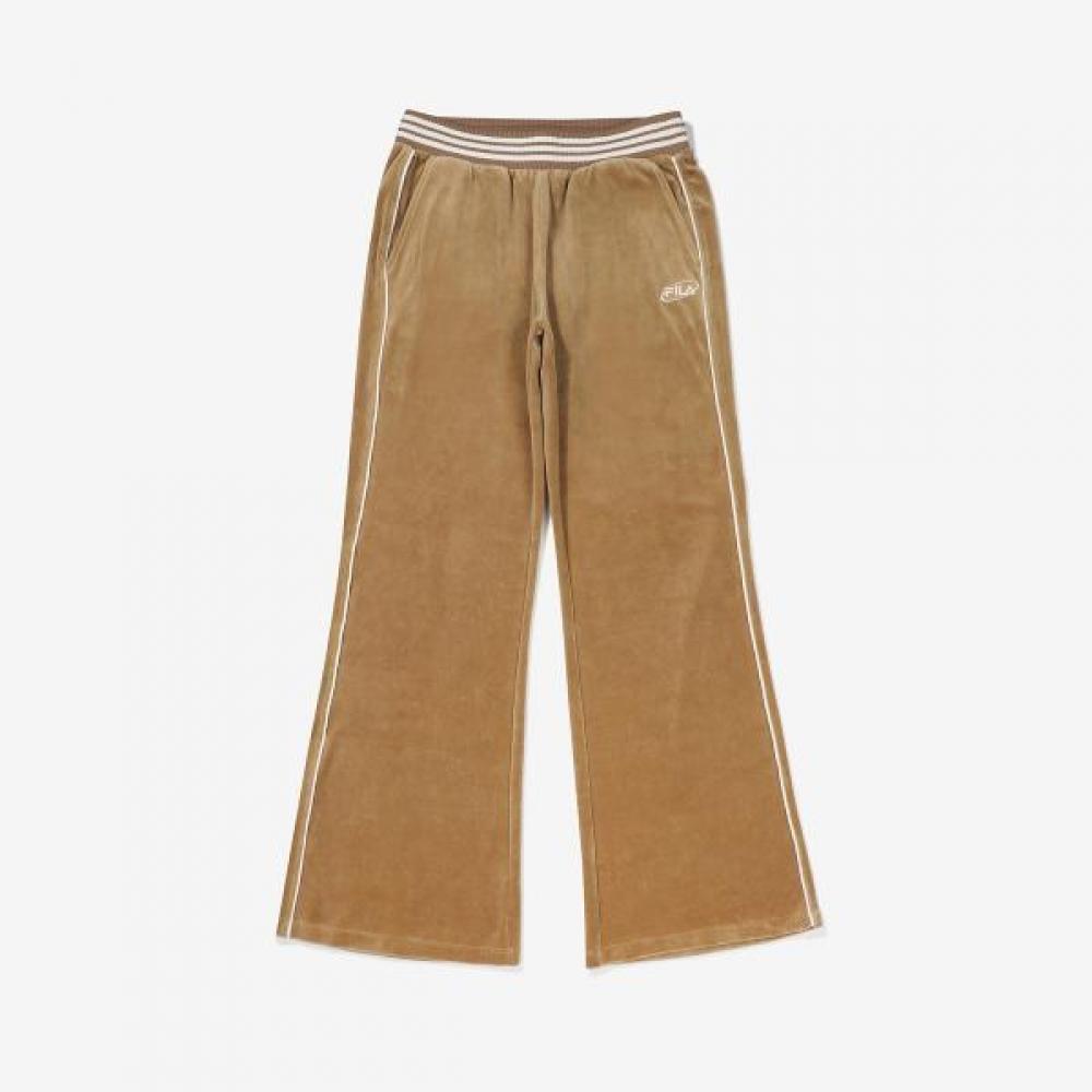 Fila Velvet Training Pants Piping Camel/85