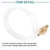 ACROPIX Filter Drain Tool Filter Hose Tube Pipe Fits Toyota Gold Tone Clear 1 Piece