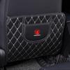 PU Leather Car Seat Back Pad With Storage Bag Anti-kick Mat For Opel Vauxhall Astra J K Crossland X Grandland Insignia B Zafira wb3