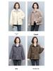 Women's 2024 Lambswool Fur-Lined Coat: Versatile, Loose-Fit Winter Short Cotton Jacket for Fashionable Moms