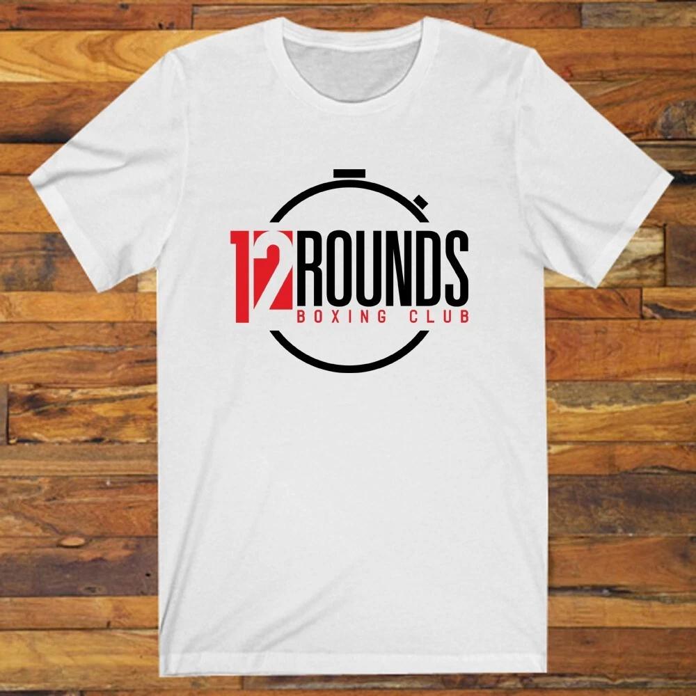 12 Rounds Boxing Club Gym Men s White S-5XL XXXXL