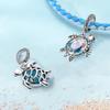 Real 100% Copper Bag Bow Turtle Jesue Charms Pendant Beads Jewelry Fit Original Bracelet For Women Diy Gift