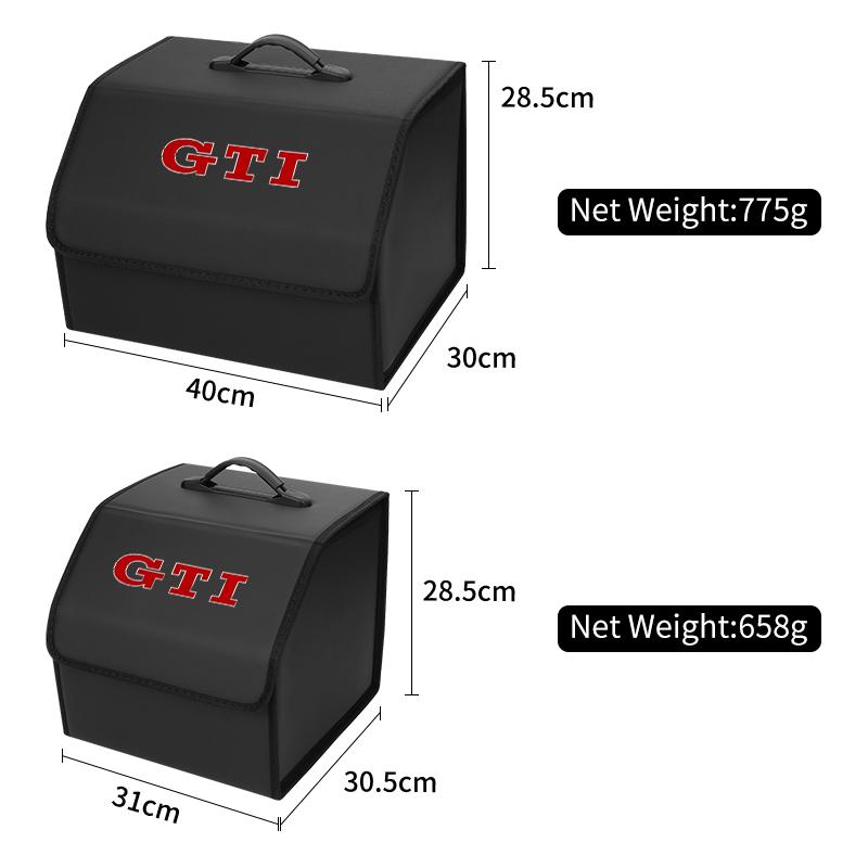 Car Trunk Storage Box GRHS5Y4 Carbon Tool Organiser Multi-Use Storage Bag For Volkswagen VW Jetta Golf Beetle CC EOS GTI MK2 MK4 MK5 MK6
