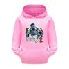 4262 Bambini Ragazzi Ragazze HELLO NEIGHBOR Felpe con Cappuccio in Cotone Stampato a Maniche Lunghe con Tasca