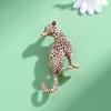1/2/4 Stück Elegante Dame Klassisch Tier Barock Palast Stil Anstecknadel Zubehör Damen Herren Mode Vintage Legierung Leopard Abzeichen Brosche