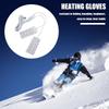 1Pair Electric Heating Gloves Pads Carbon Fiber USB Electric Heating Pad Thermal for Winter Outdoor Indoor
