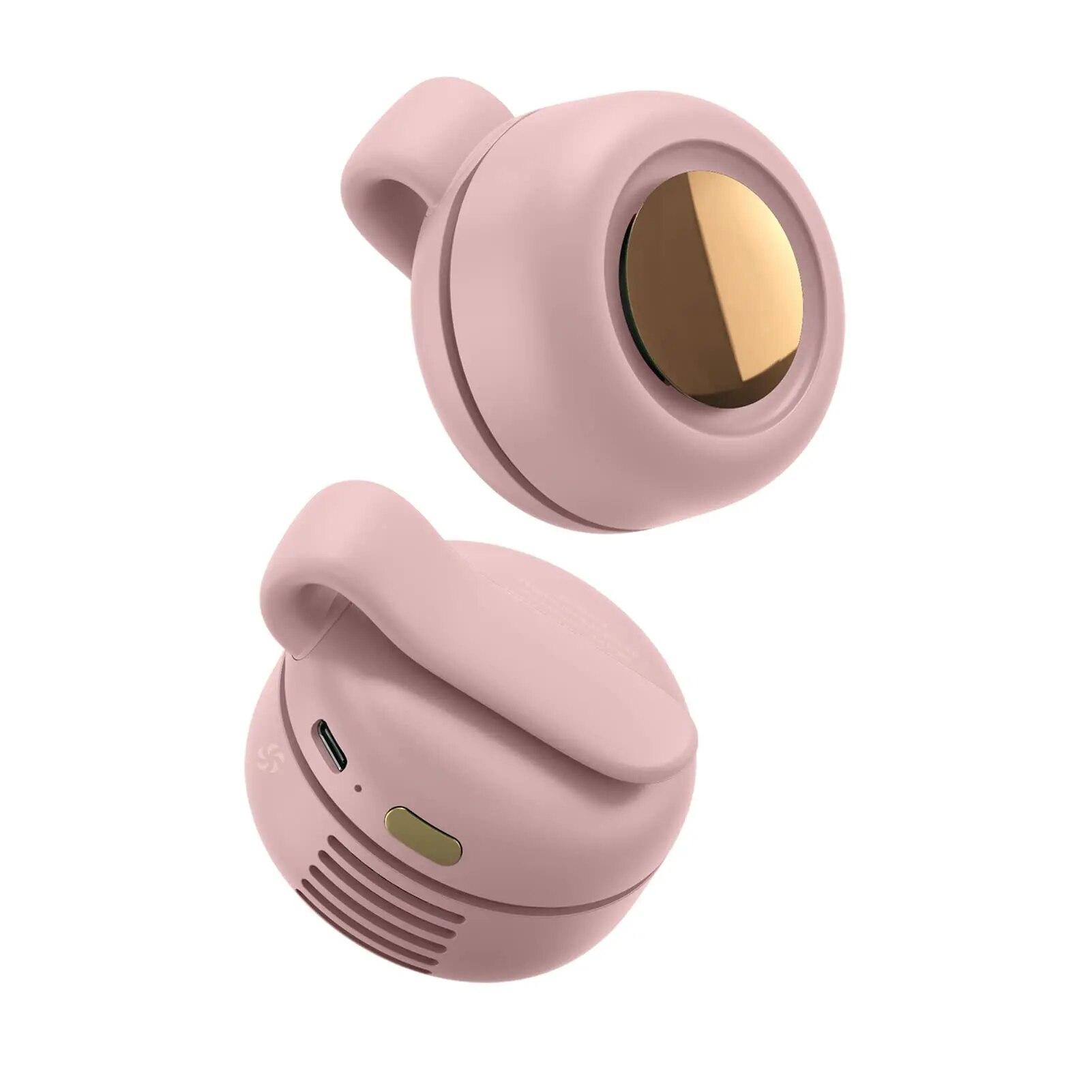 

MF019 Мини-Вихрь Портативный Зажимной Вентилятор Для Зарядки Поясной Зажим Мини-Вихрь Вентилятор 3-скоростной Громкой Связи Бесшумный Сильный Ветер розовый