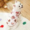 Autumn Wear Bear Cat Big Dog Autumn and Winter Dog Warm Pet Clothes Dog Vest Cat Vest Supplies