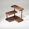 Freestanding 3-Tier Corner Tabletop Rack Tiered L-Shaped Display