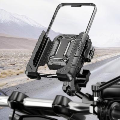 Muti-Usage Motorcycle Phone Holder Adjustable Shock Absorb Mount Phone Holder  Motorbike Navigation